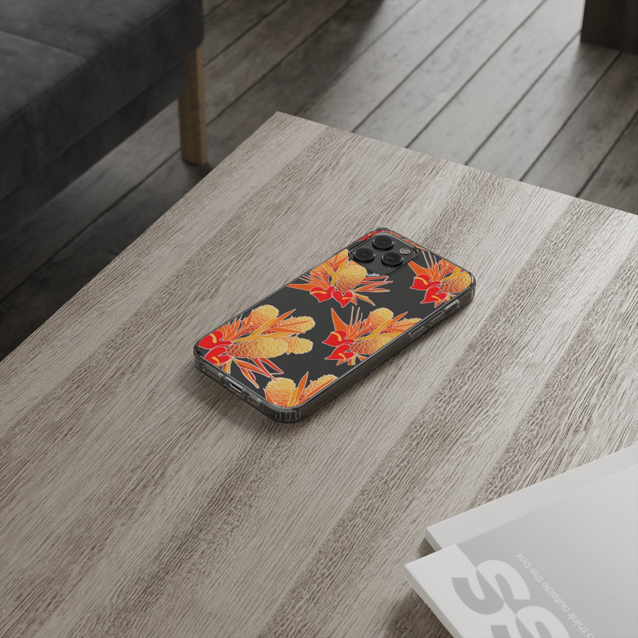 Honey Bee Clear Phone Case - Shockproof & Scratch Resistant Protective Cover for iPhone & Samsung - Perfect for Outdoor Activities & Daily Use