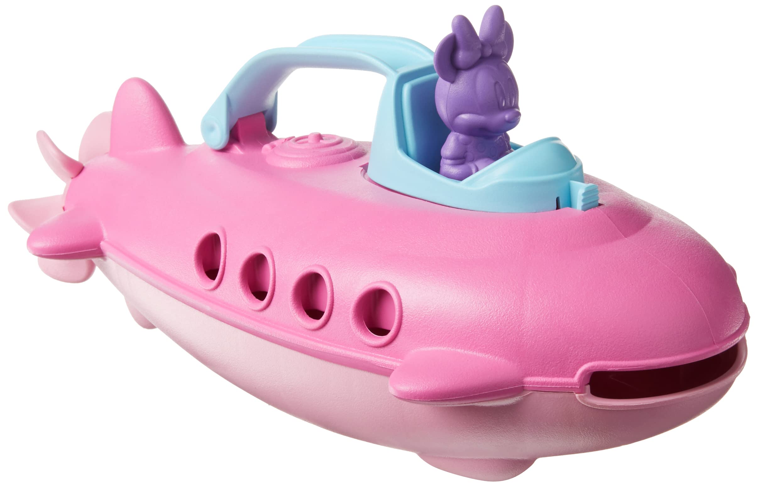 Minnie Mouse Submarine Toy - Pink Top for Kids | Eco-Friendly Bath & Pool Play | Perfect for Disney Fans & Toddlers