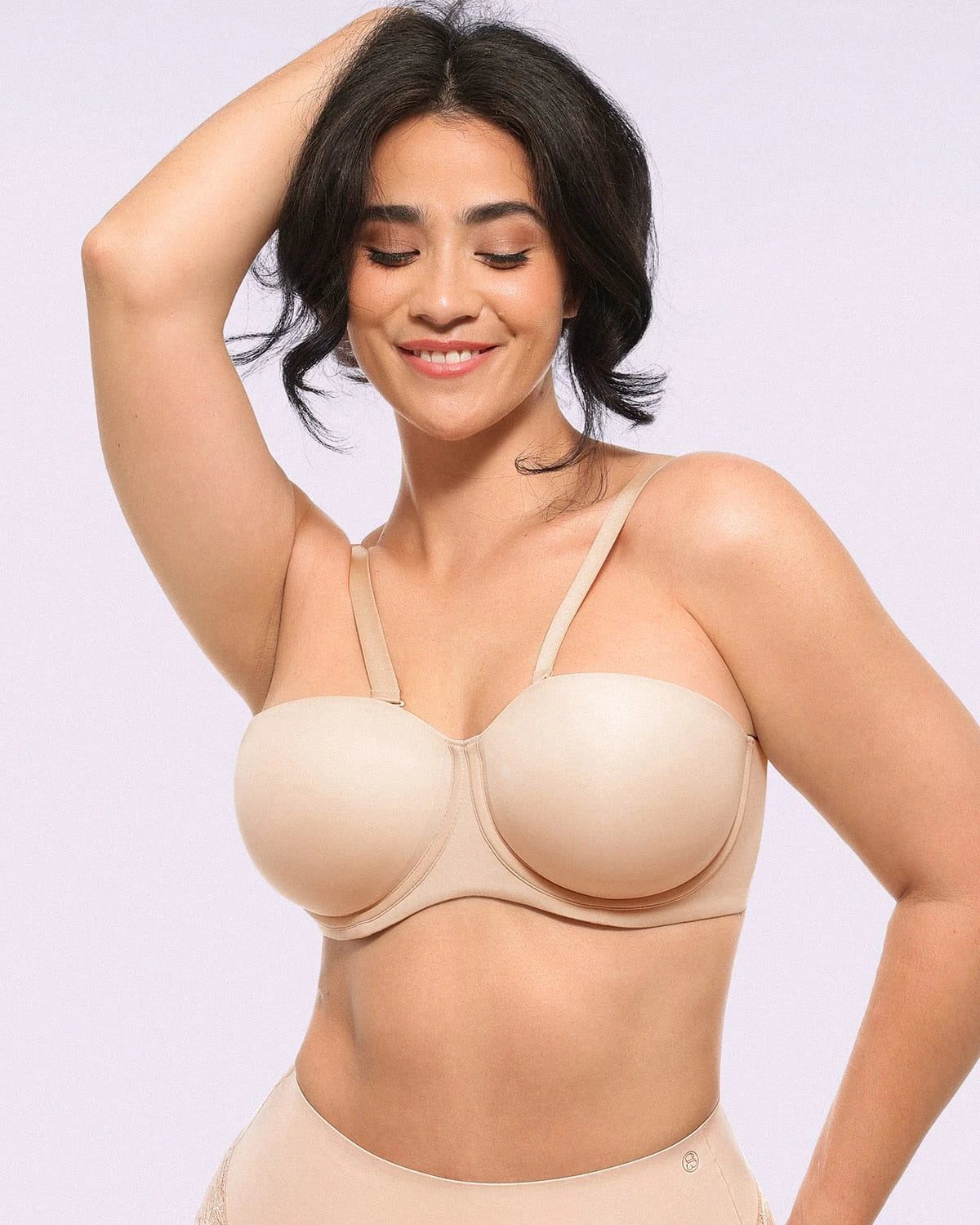 Best Convertible Strapless Push Up Bra for Women - Seamless Comfort, Lift & Support - Perfect for Wedding, Evening Dresses & Everyday Wear