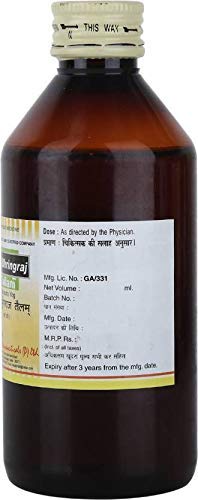 Ayupra Wellness Nagarjun Nili Bhringraj Thailam Hair Oil - 100ml | Ayurvedic Herbal Treatment for Hair Growth & Scalp Care | With Pachak Methi | Perfect for Daily Hair Massage & Stress Relief