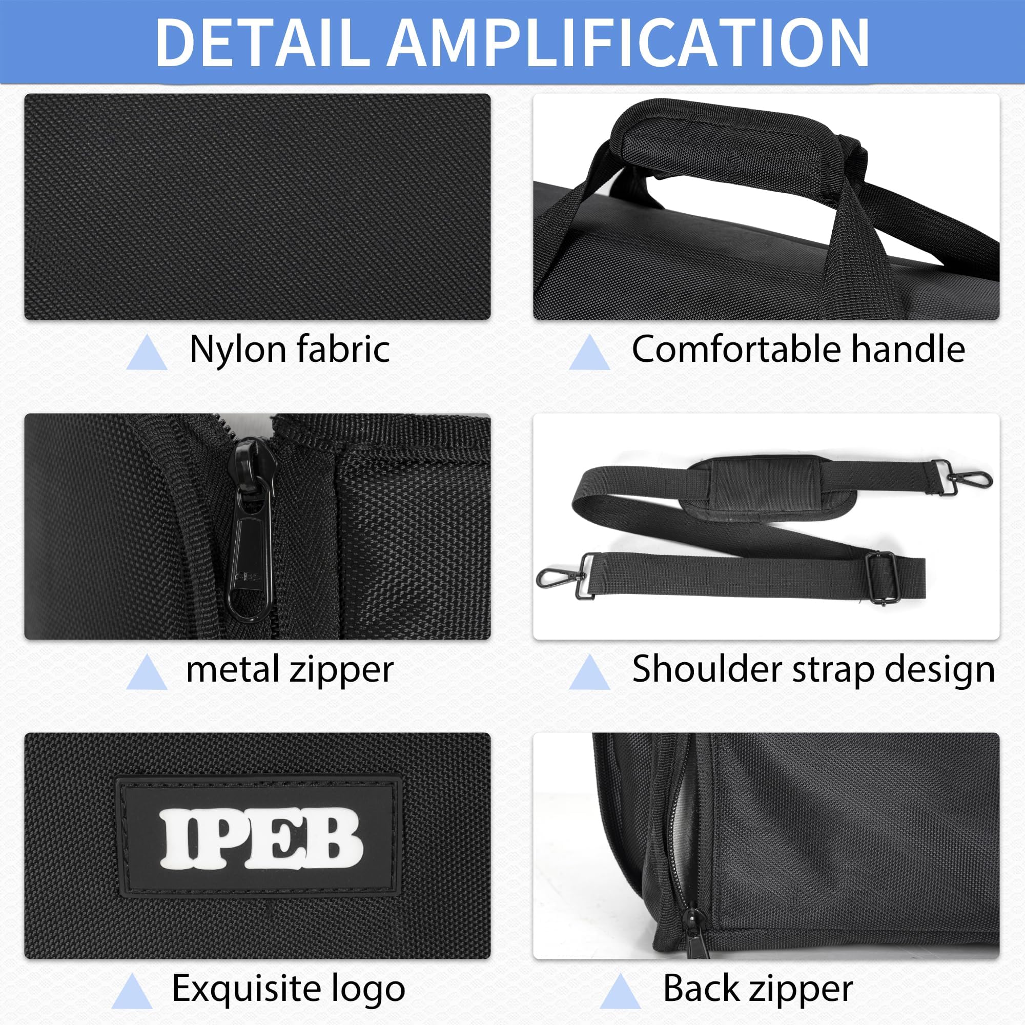 Rolling Travel Tote Bag with Wheels for Apple iMac 24-inch & 21-inch Desktop Computers - Perfect for Office, Home, and Business Travel Accessories Storage