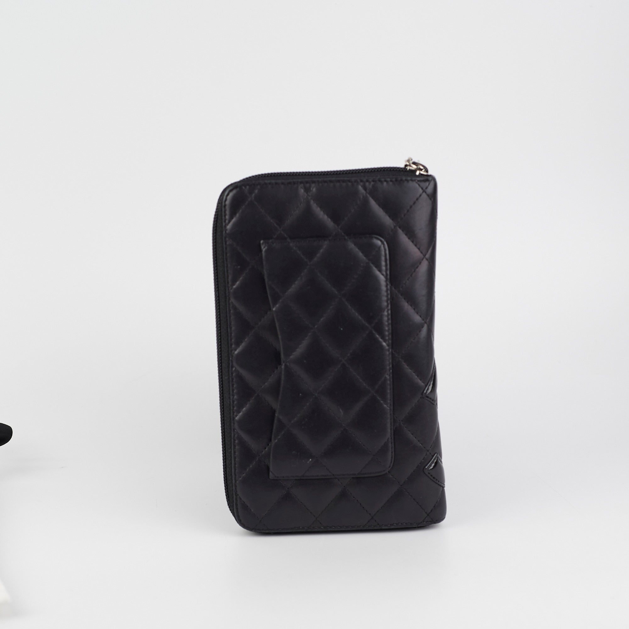 Chanel Cambon Long Calfskin Zip Wallet Black | Genuine Leather Designer Wallet for Women | Perfect for Everyday Use & Luxury Gift Giving