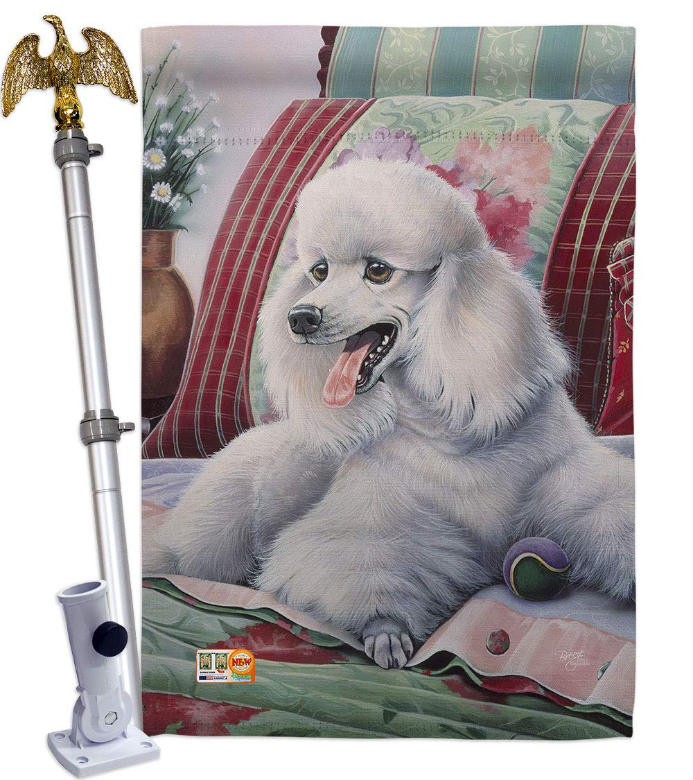 Poodle House Flag Set 28