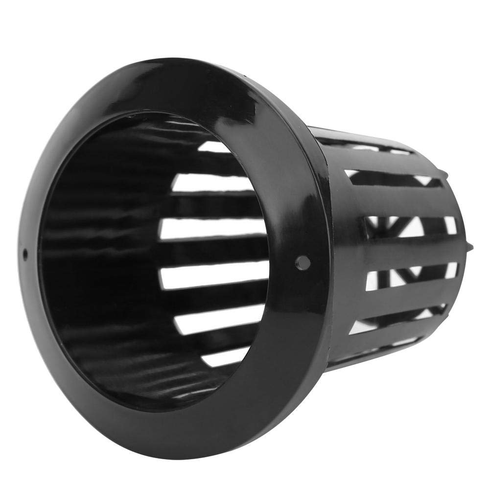 **AMONIDA Durable Hydroponic Plant Pot - Heavy Duty Soilless Garden Planter for Indoor Greenhouse, Home & Office Plant Cultivation (Black) - Perfect for Herbs, Vegetables & Flowers**