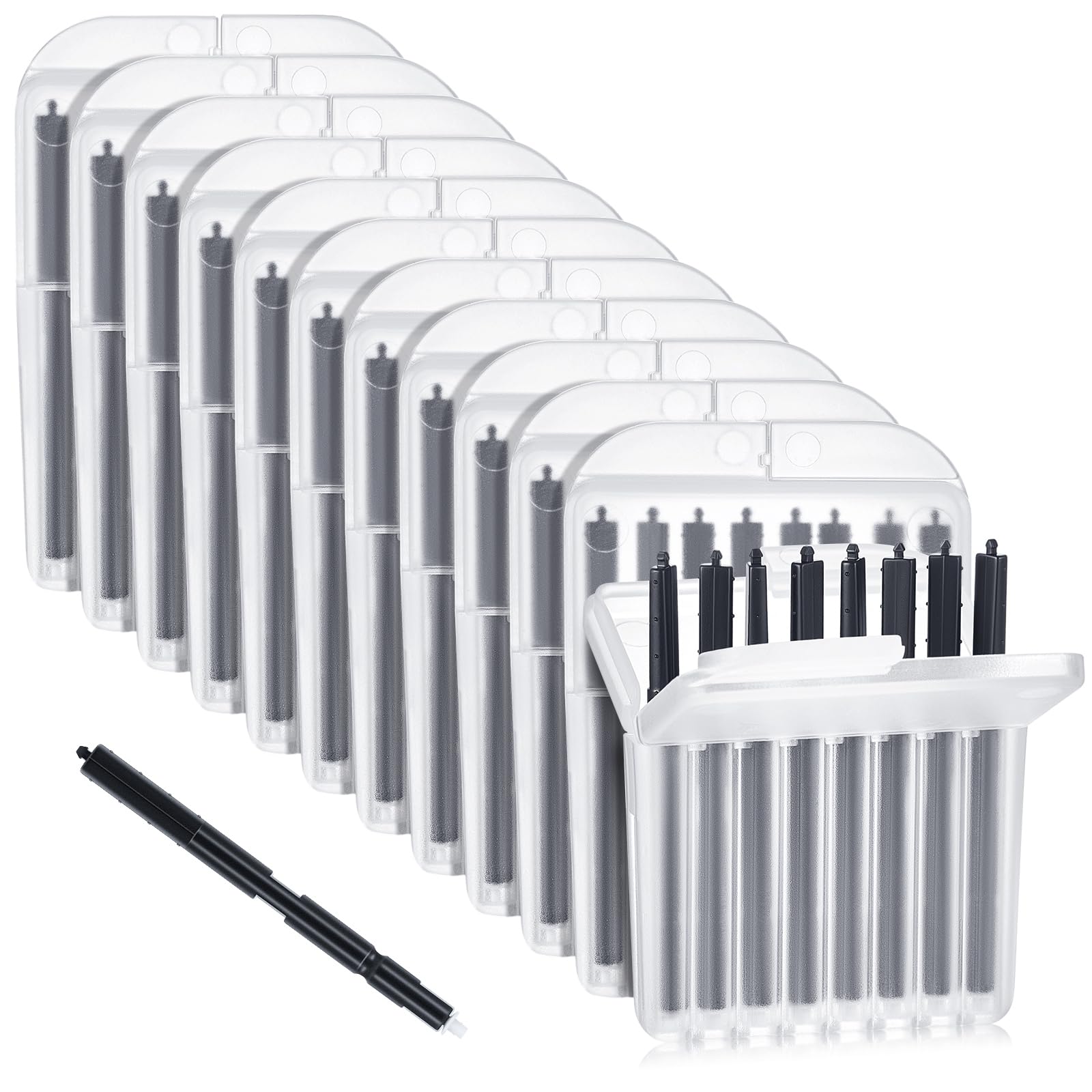TrelaCo 96 Pcs Hearing Aid Wax Guards - Cerumen Protection Filters & Cleaning Tool Kit with Travel Case | Compatible with Phonak, Widex, Resound | Ideal for Daily Hearing Aid Maintenance & Wax Prevention
