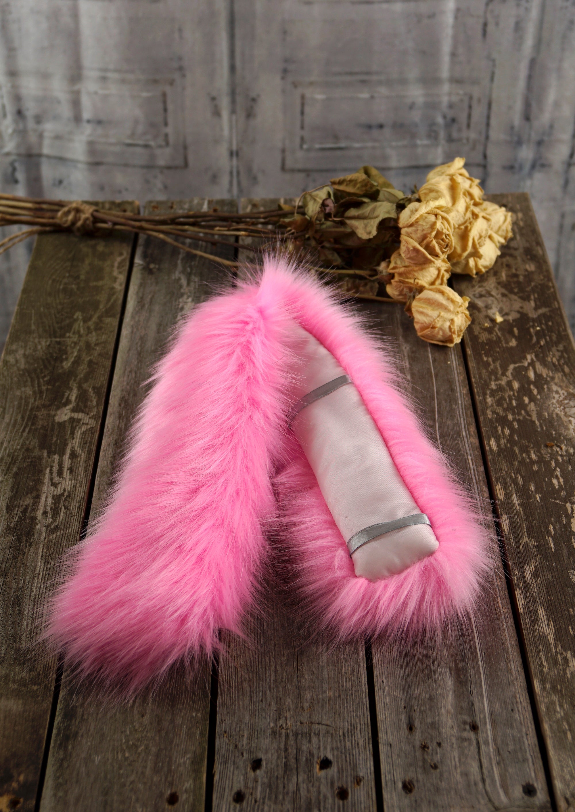 Stylish Pink Faux Fur Scarf for Women - Soft Winter Fashion Accessory & Perfect Gift for Her | Office, Date Night, Holiday Outfits