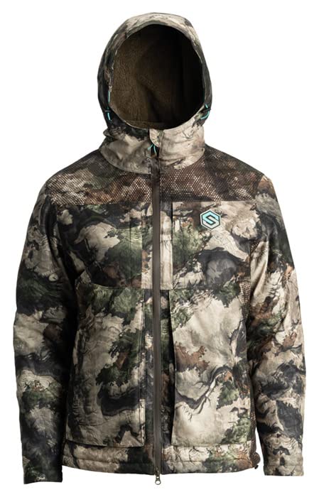 ScentLok Women’s Cold Blooded 3-in-1 Parka Jacket - Waterproof Windproof Hunting Coat for Women - Perfect for Deer Hunting, Winter Outdoor & Hiking Activities