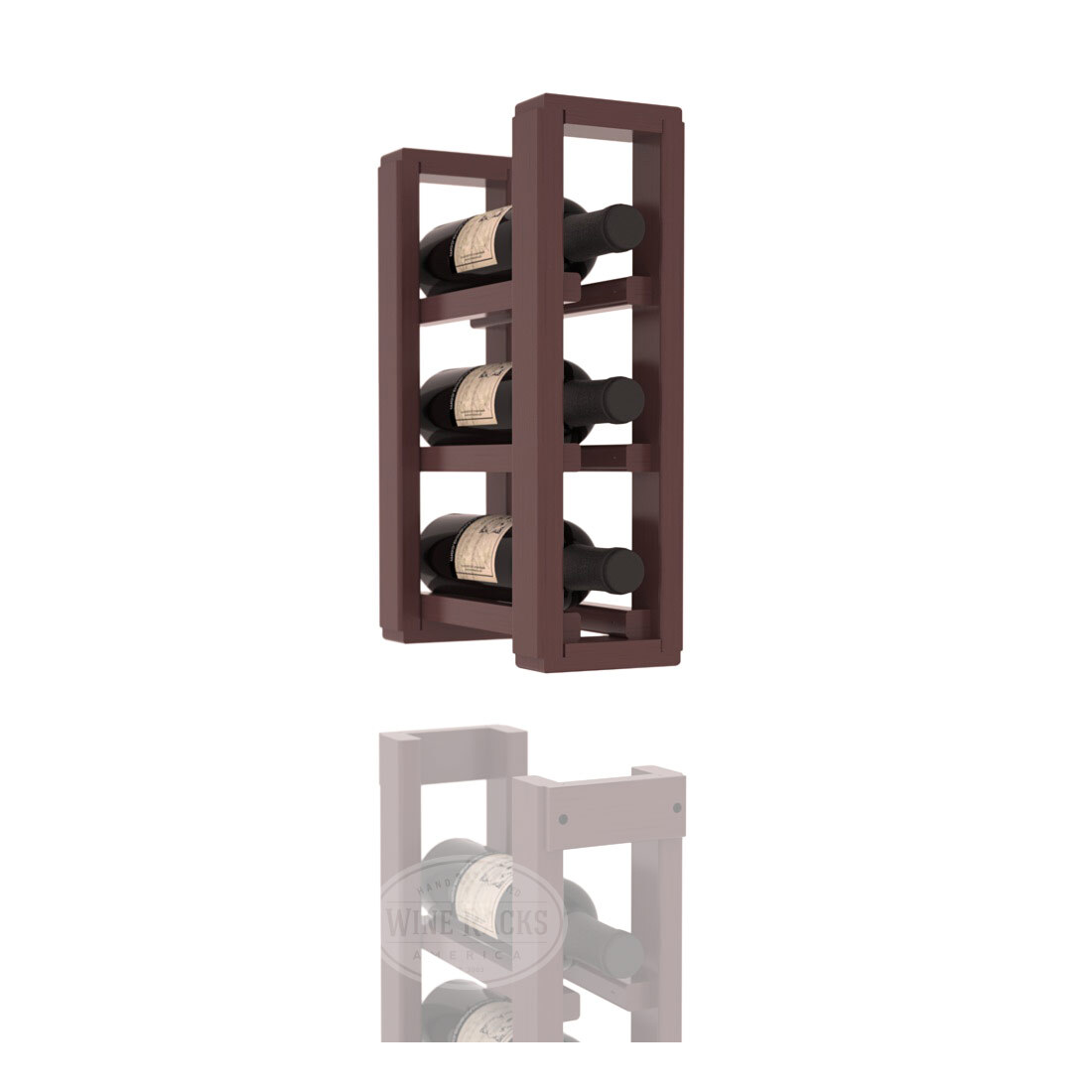 InstaCellar 1 Column Split Extender Rack - Expandable Wine Rack Organizer for Kitchen, Pantry & Cellar Storage