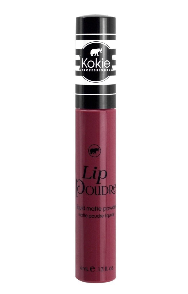 Kokie Cosmetics Liquid Lip Powder - Claret Matte Lipstick, 0.13 Fl Oz | Long-Lasting, Lightweight Lip Color for Everyday Wear & Special Occasions