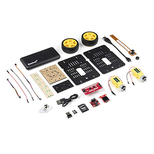 JetBot AI Kit v2.1 (Without Jetson Nano) - Complete DIY Robotics Kit with Hardware & Electronics for Building Functional AI Robot | STEM Education, Home Automation, Smart Projects