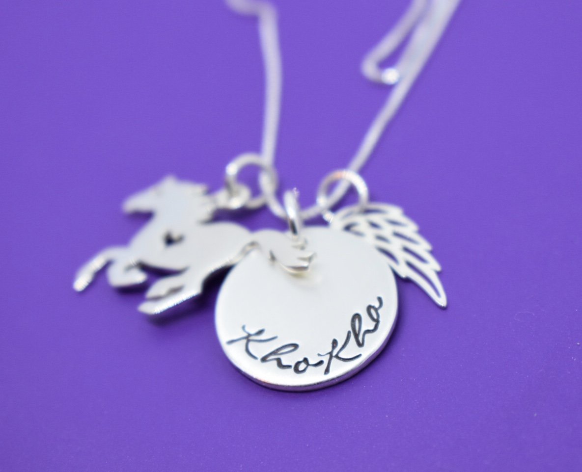 Sterling Silver Horse Memorial Necklace - Sympathy Gift for Horse Lovers - Perfect for Remembrance, Pet Loss Comfort & Equestrian Keepsake Jewelry