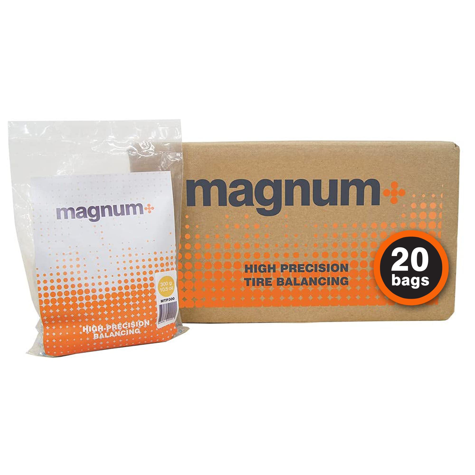 Martins Industries Magnum+ Tire Balancing Beads - 10.5oz/300g (Case of 20 Bags) - Perfect for Motorcycles, ATVs & Off-Road Vehicles - Reduce Vibration & Extend Tire Life