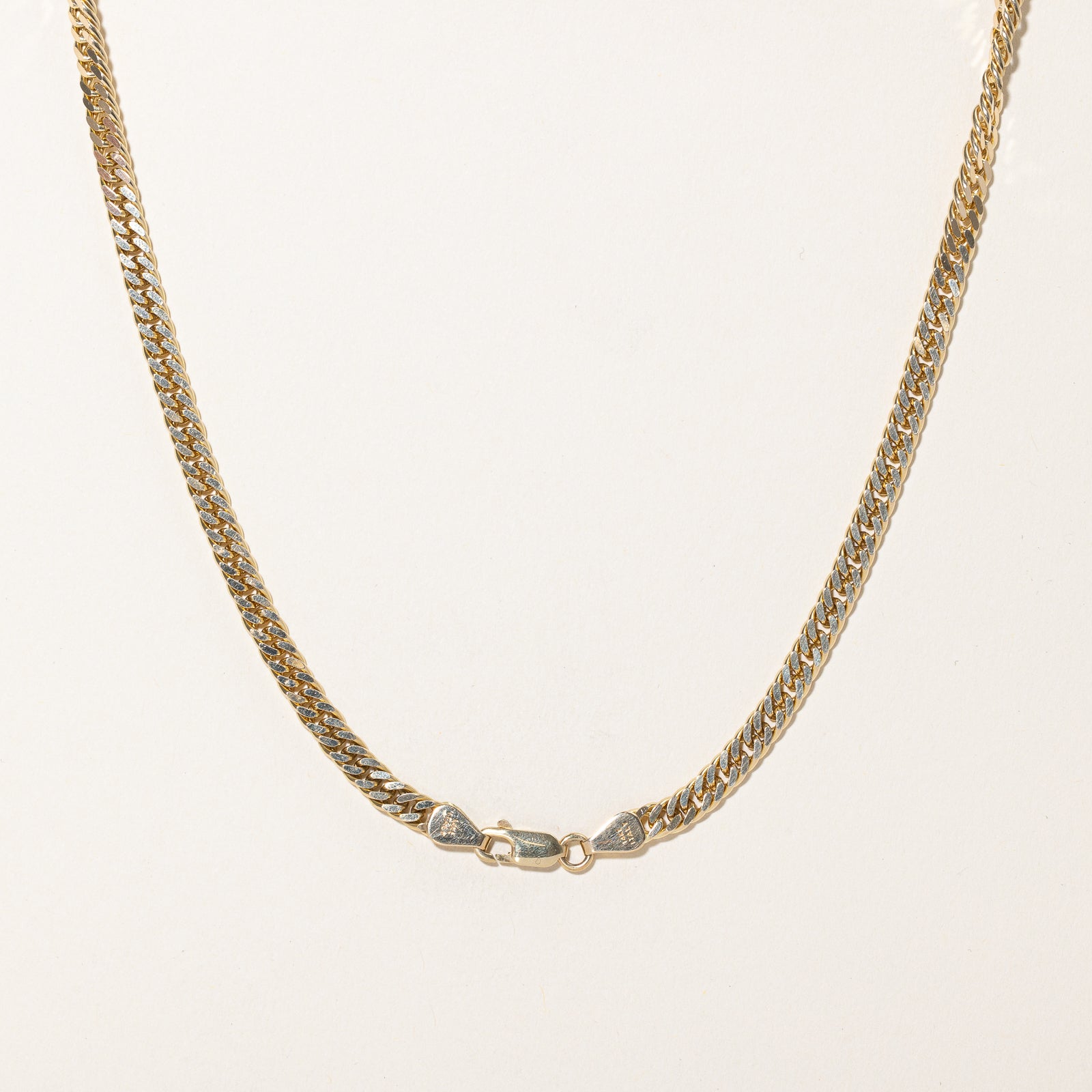 14K Yellow Gold Curb Link Chain Necklace - 4.51mm Thick, 22.5 Inches Long - Perfect for Layering, Gift Giving & Everyday Elegance
