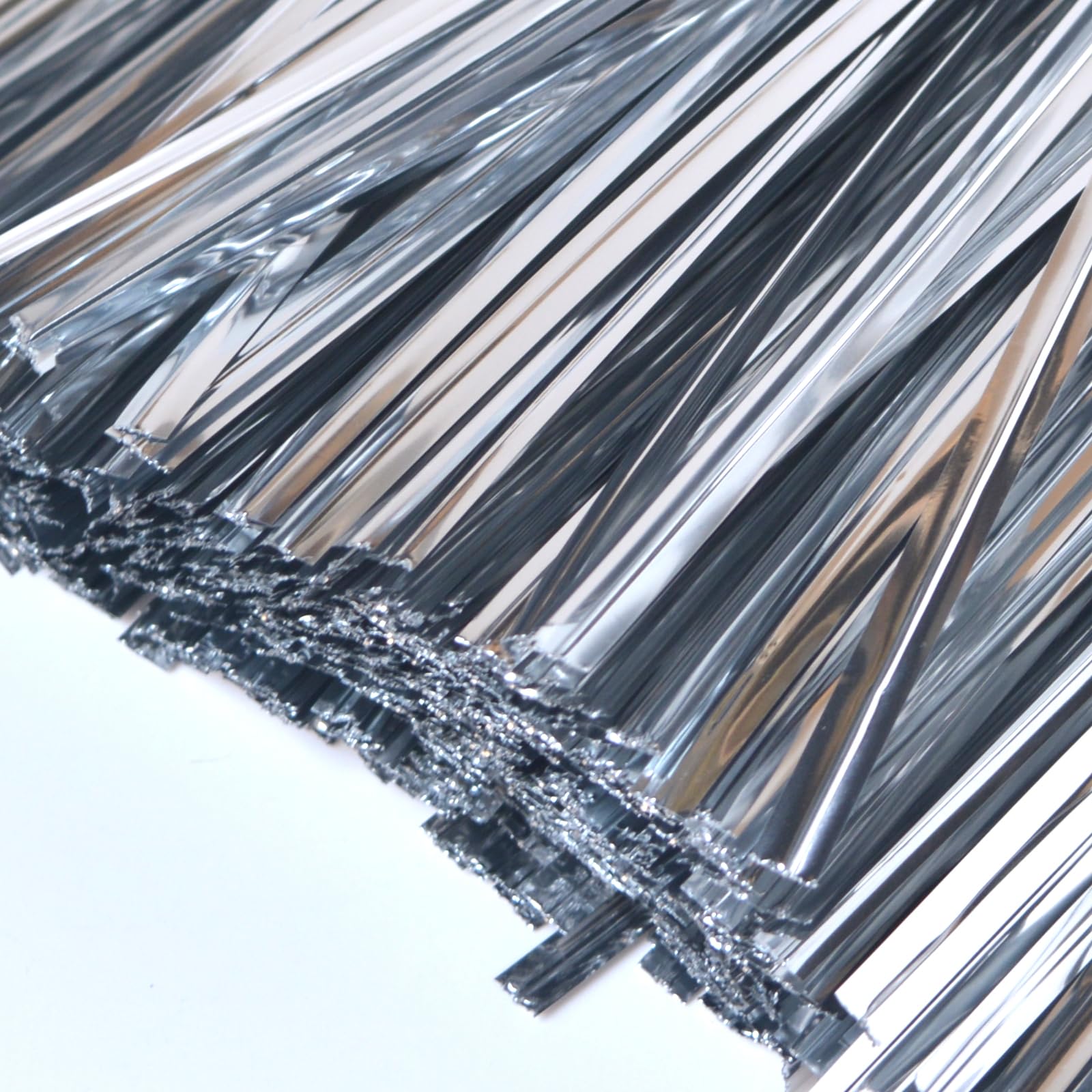 800 PCS Silver Metallic Twist Ties 4.7 Inch - Reusable Cable Ties for Bakery, Candy Bags, Coffee Bags, Goodie Bags, Gift Wrapping & DIY Crafts - Secure Food Packaging & Organizing Wires