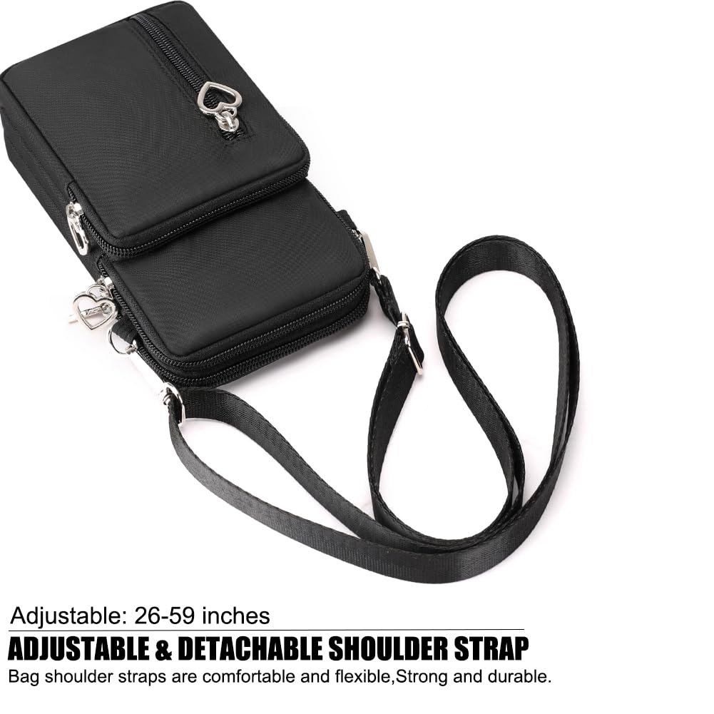 Stylish Small Crossbody Bags for Women - Lightweight Mini Shoulder Bag with Pockets, Universal Pouch Wallet & Phone Holder | Perfect for Travel, Shopping & Everyday Use