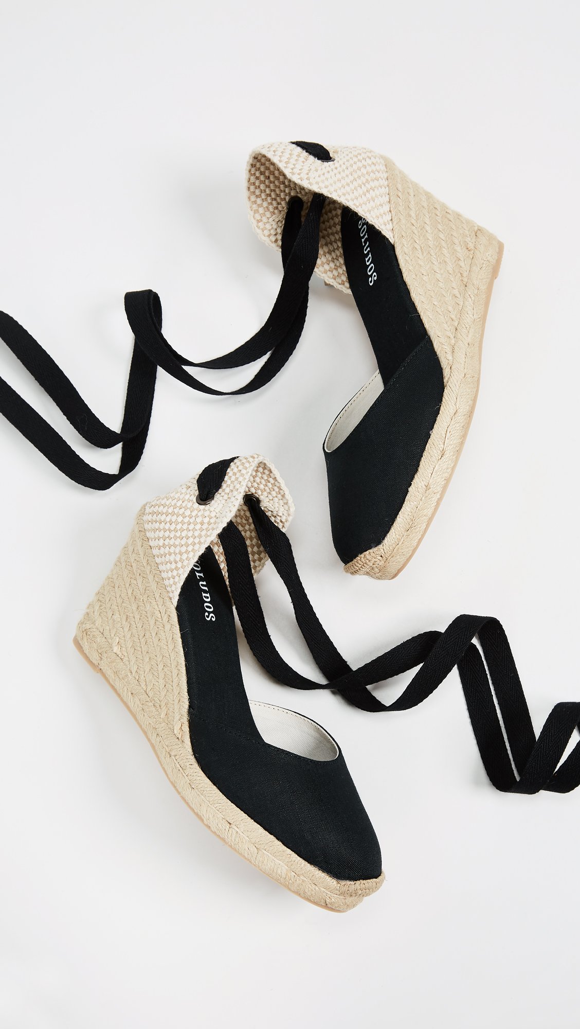 Soludos Women's Tall Wedge Espadrilles - Comfortable Summer Sandals for Beach, Vacation & Casual Outings