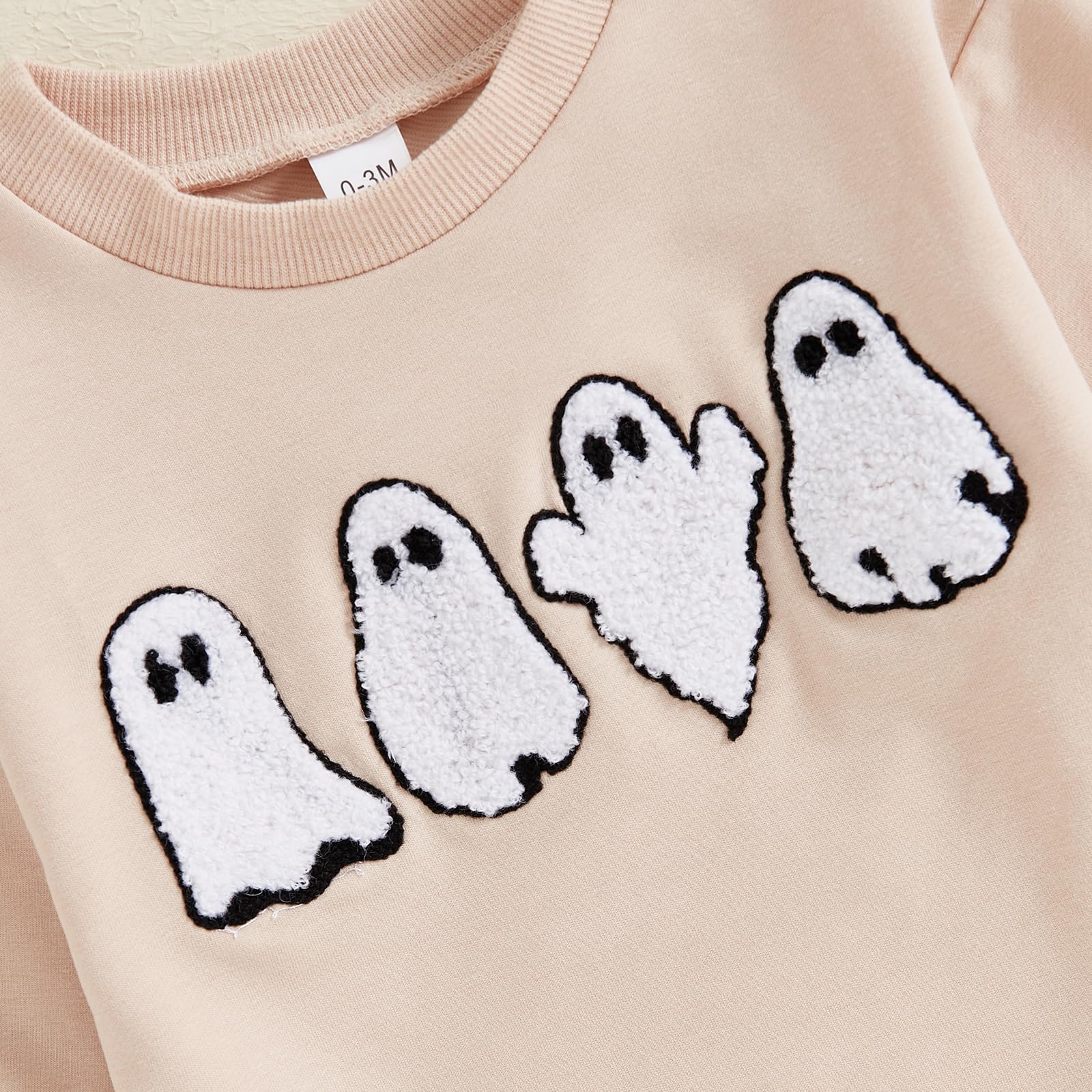 Thorn Tree Halloween Baby Boy & Girl Sweatshirt - Long Sleeve Romper, Oversized Crewneck Sweater for Fall & Winter | Cozy Seasonal Outfit for Halloween Parties & Family Photos