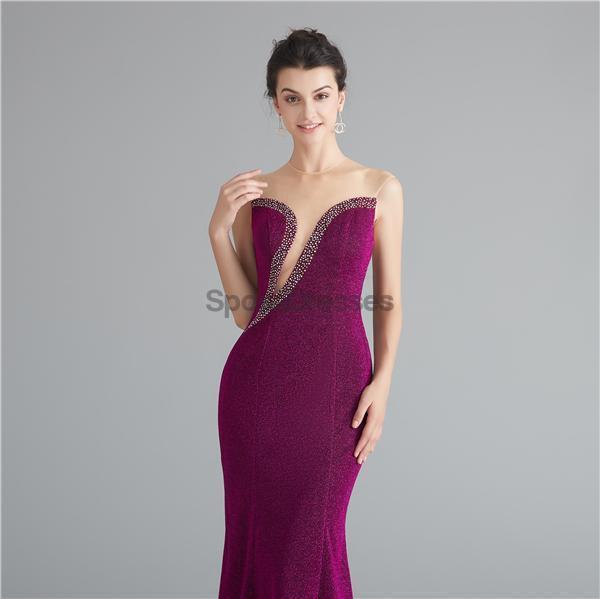 Elegant Beaded Mermaid Prom Dress for Women - Sexy Evening Gown for Parties, Homecoming, and Formal Events | Perfect for Prom Night, Cocktail Parties, and Special Occasions