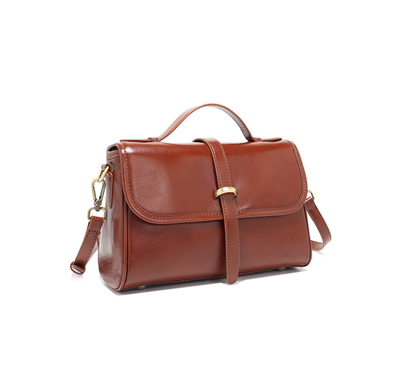 Stylish Modern Flap Crossbody Satchel for Women - Fashionable Shoulder Bag with Adjustable Strap - Perfect for Work, Travel & Everyday Use