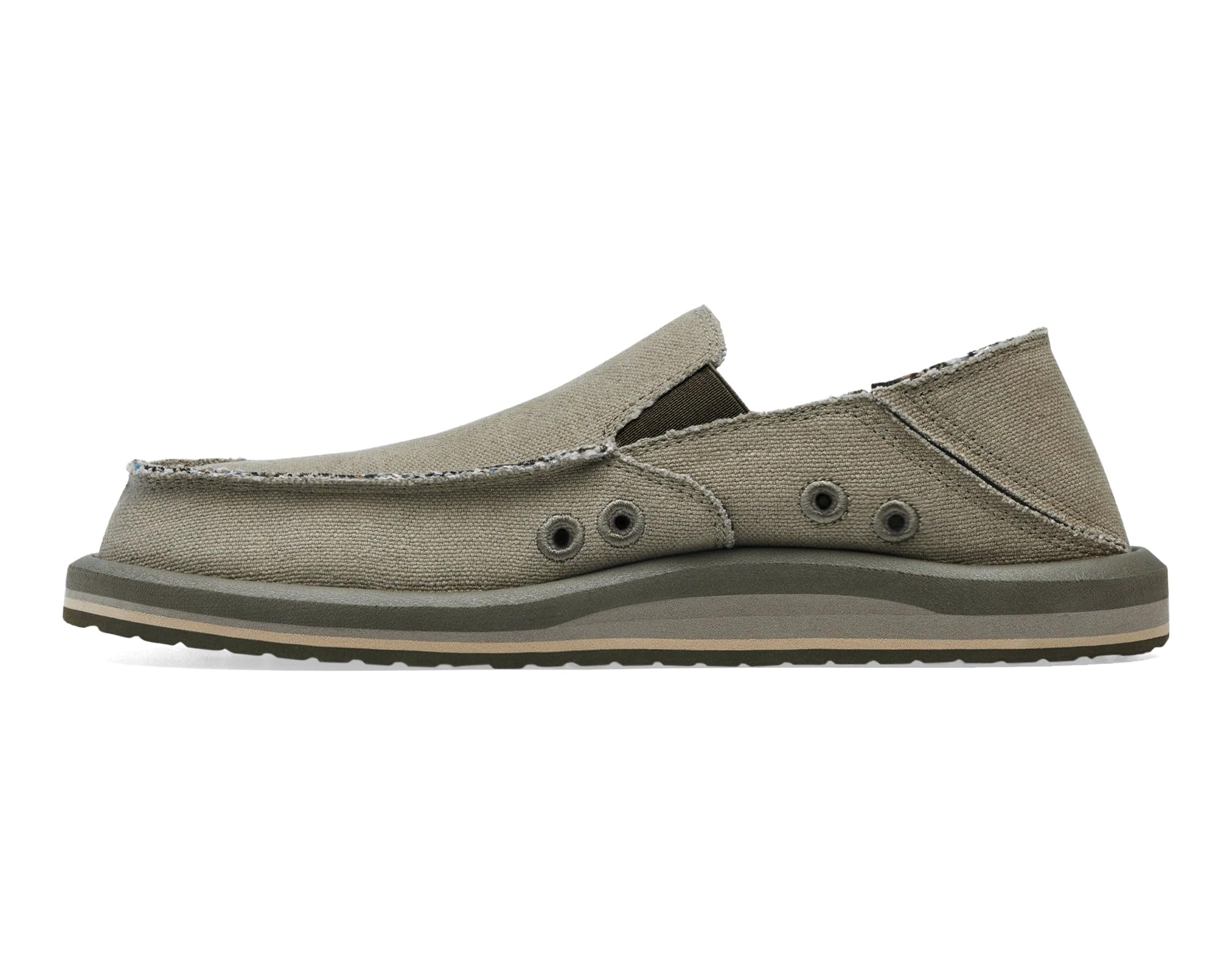 Sanuk Men's Donny Hemp Loafers - Comfortable Slip-On Casual Shoes with Memory Foam Footbed | Eco-Friendly Hemp Material | Perfect for Work, Travel & Everyday Wear