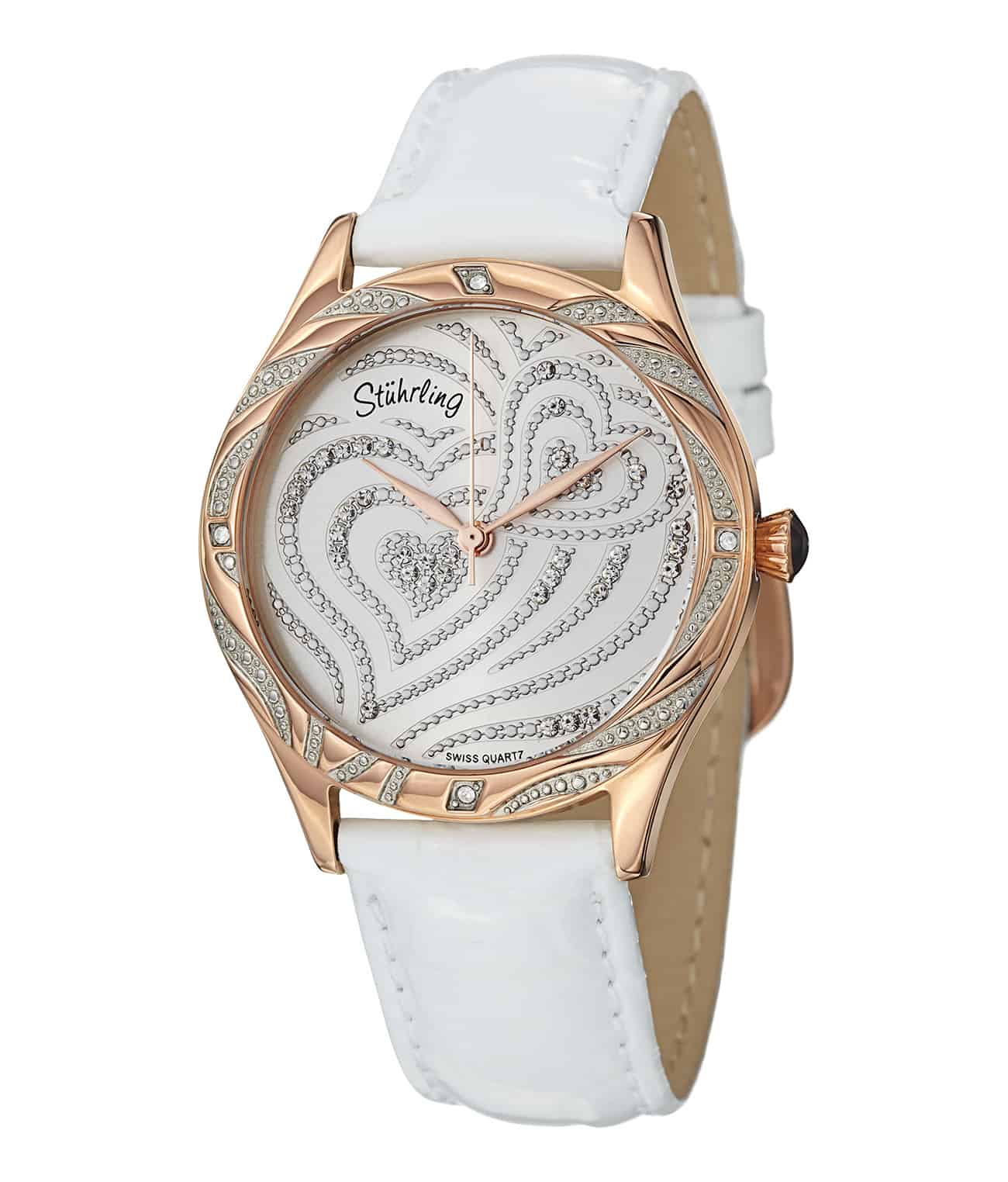 Silver Dial / Silver Case / Red Leather Strap Tang Buckle