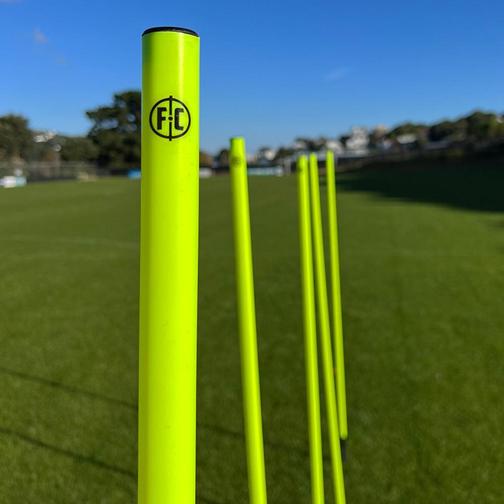 FC Agility Training Pole for Dogs - Adjustable Height Dog Agility Equipment for Backyard & Outdoor Exercise - Perfect for Agility Training, Exercise & Play
