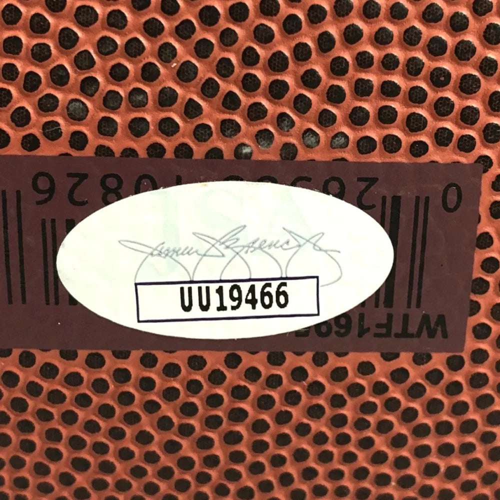 Frank Clark Signed Kansas City Chiefs Football with JSA COA - Authentic NFL Autograph Collectible for Fans, Memorabilia Display & Sports Gifts