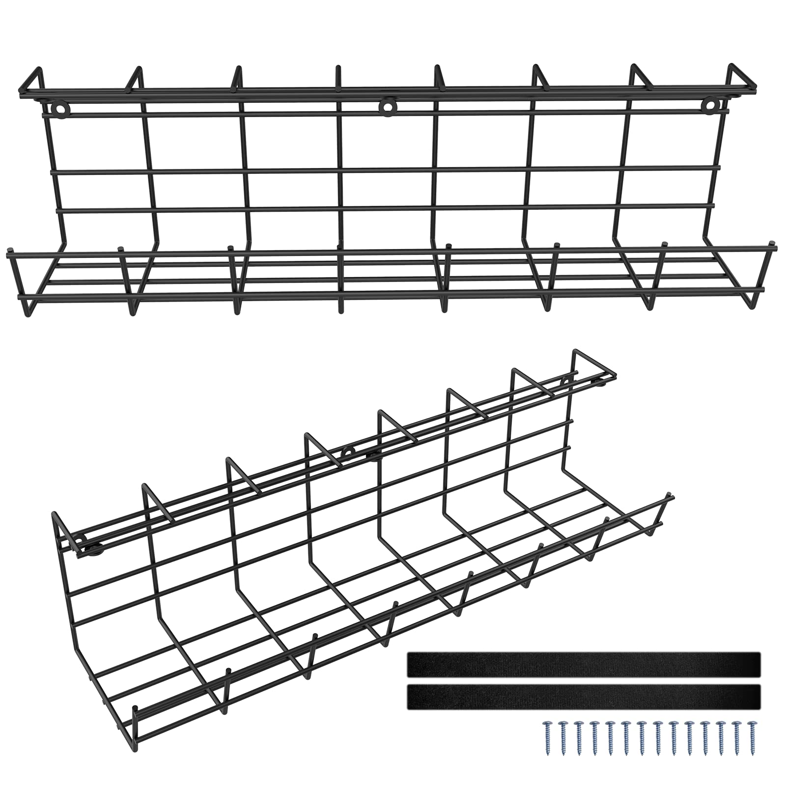 Under Desk Cable Management Tray - 17