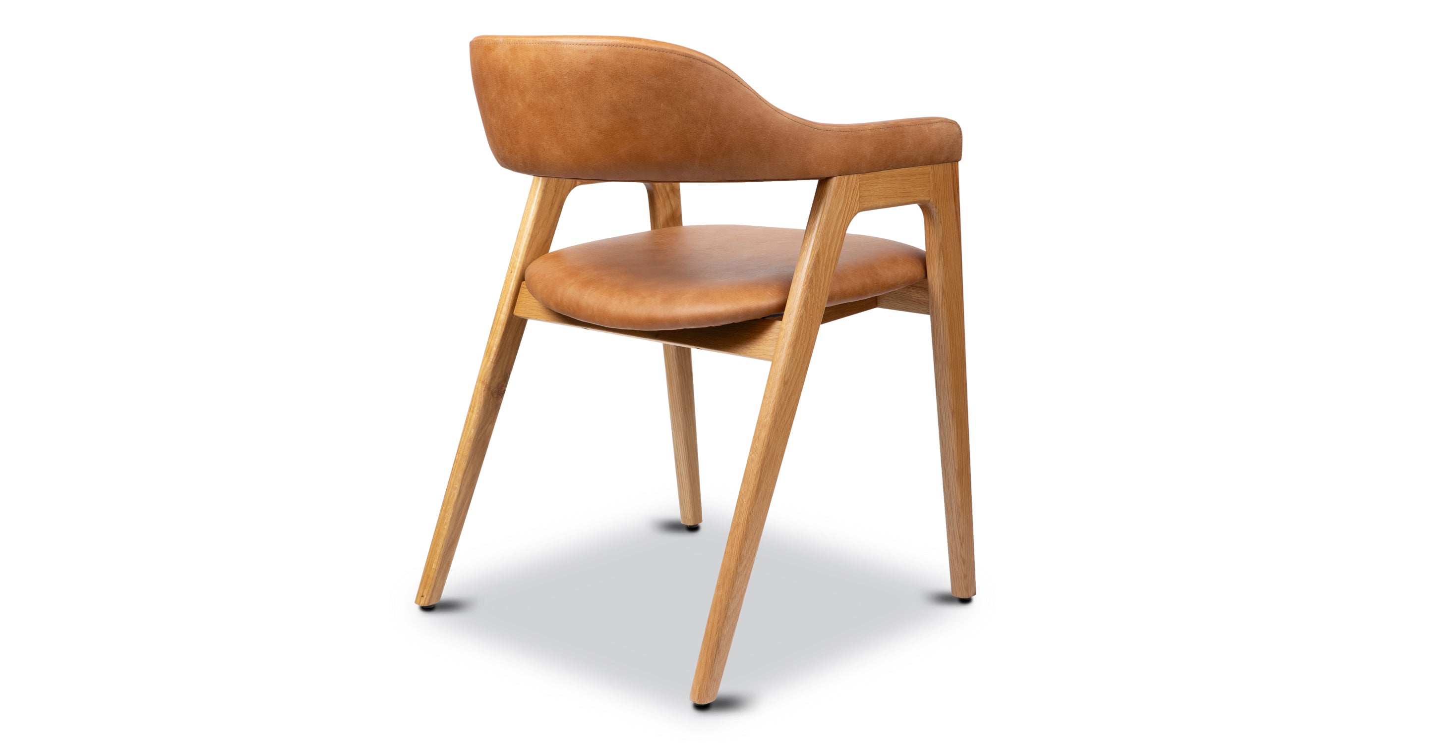 Premium Lando Leather Dining Chair - Modern & Comfortable Leather Upholstered Seat for Home, Restaurant, Office - Perfect for Dining Room, Kitchen, Conference Room & Lounge