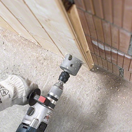 Bosch 2608584762 Multi Construction Holesaw - 2.56 Inch (65mm) Bi-Metal Hole Saw for Wood, Metal & Plastic - Perfect for Construction, Plumbing & DIY Projects