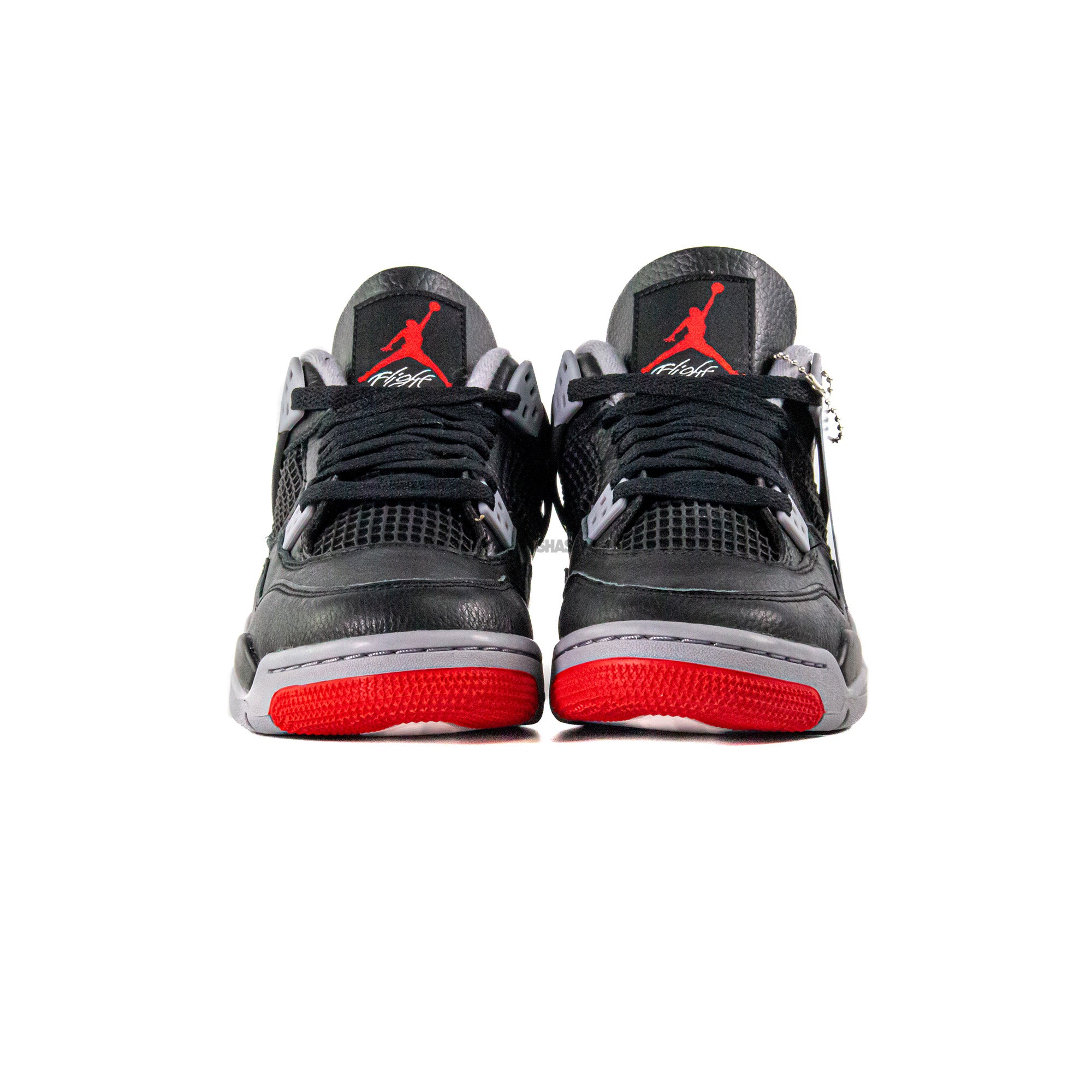 Air Jordan 4 Retro 'Bred Reimagined' GS (2024) - Classic Black & Red Basketball Shoes for Women & Girls - Perfect for Streetwear, Sneaker Collection & Casual Fashion