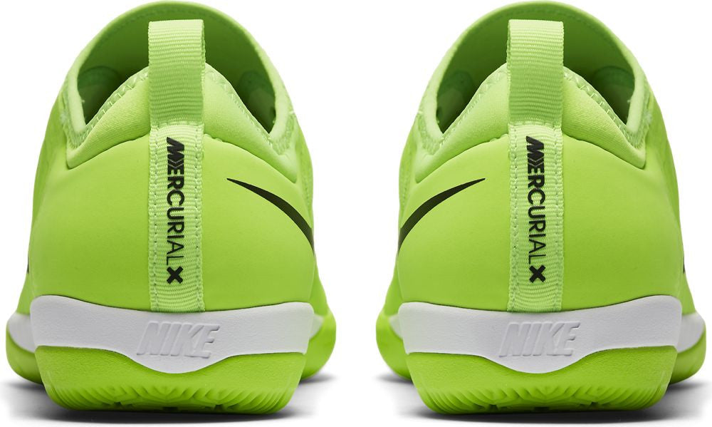Nike MercurialX Finale II IC Indoor Soccer Shoes for Men - Flash Lime - Lightweight & Breathable for Indoor Football Training & Games