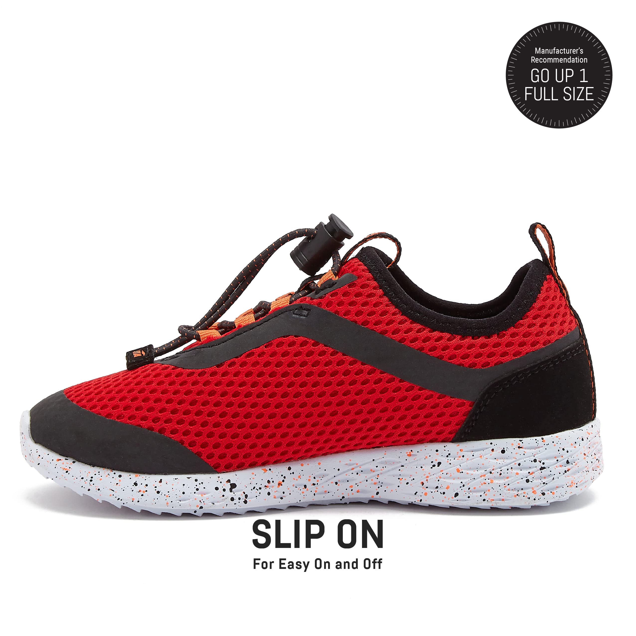 **Avia Avi Spirit Slip-On Boys' Sneakers - Lightweight Tennis, Athletic & Running Shoes for Toddler, Little & Big Kids (Sizes 11-6) - Perfect for School, Play & Sports**