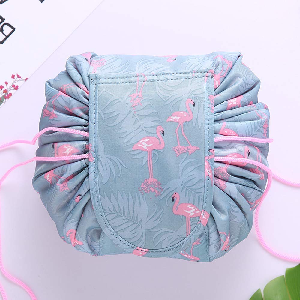 Sunshine Enterprise Women's Waterproof Travel Makeup Organizer - Portable Cosmetic Storage Bag for Toiletries, Cosmetics & Skincare - Perfect for Vacation, Gym & Daily Use