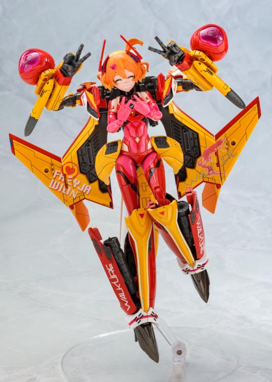 Aoshima ACKS No.MC 14 Macross VFG Variable Fighter Girls VF-31J Siegfried Freyja Wion Model Kit - Anime Collectible Building Set for Display & Gifting