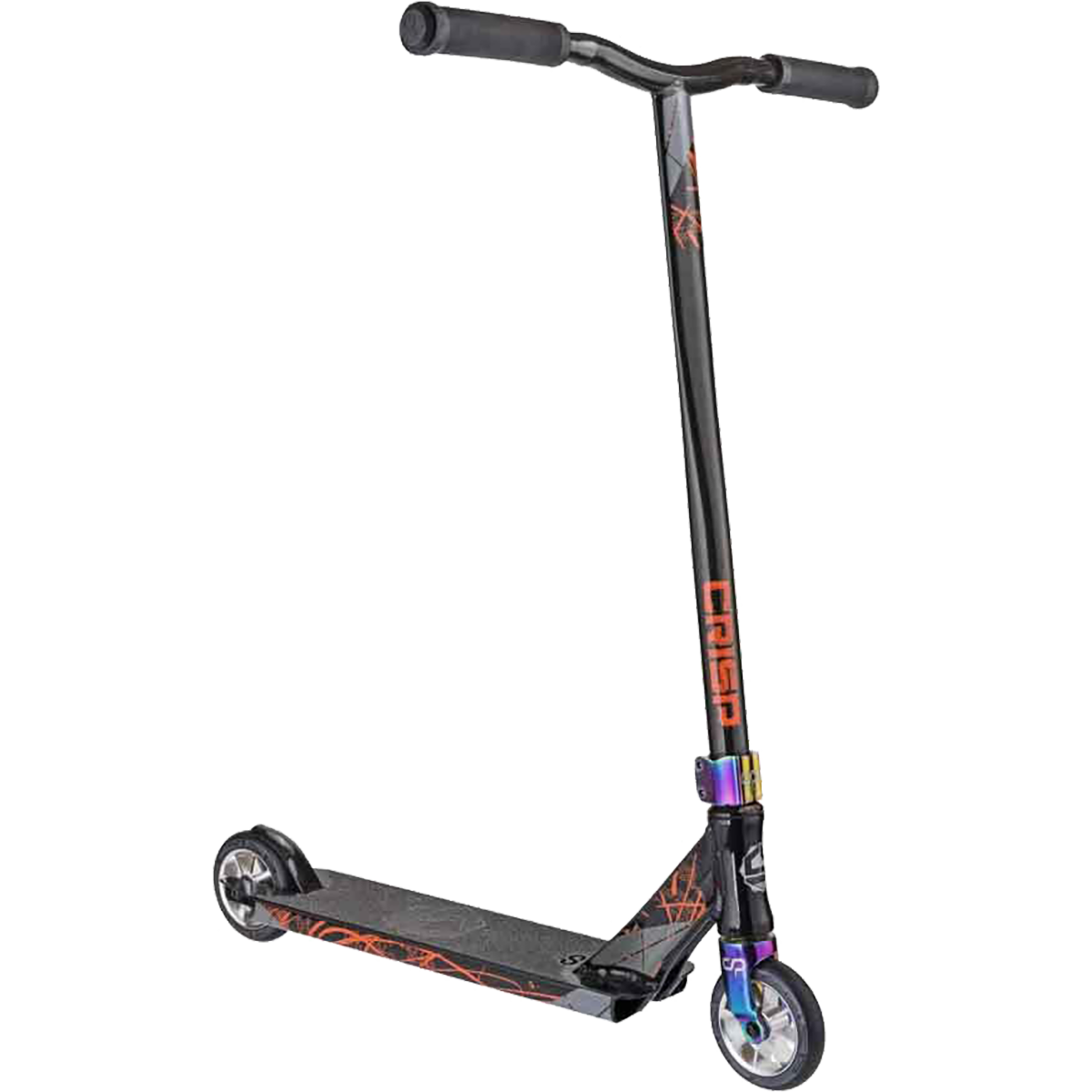 Crisp Inception Scooter - Black & Gold Metallic Adult Kick Scooter for Commuting & Urban Travel