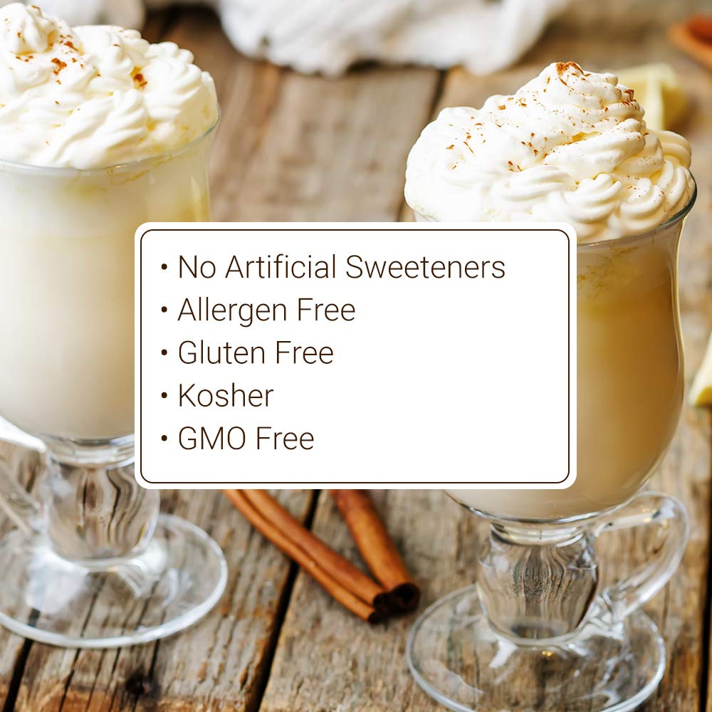 Monin Gourmet White Chocolate Sauce - Creamy, Buttery & Gluten-Free (12oz) | Perfect for Desserts, Coffee, Hot Cocoa & Baking | Non-GMO Premium Dessert Topping