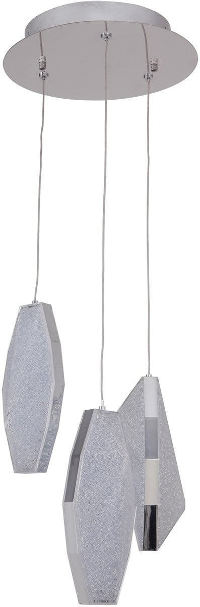 11W Stafford 3-Light Pendant Lighting Fixture in Aged Bronze & Textured Black - Perfect for Kitchen Island, Dining Room, and Entryway Lighting