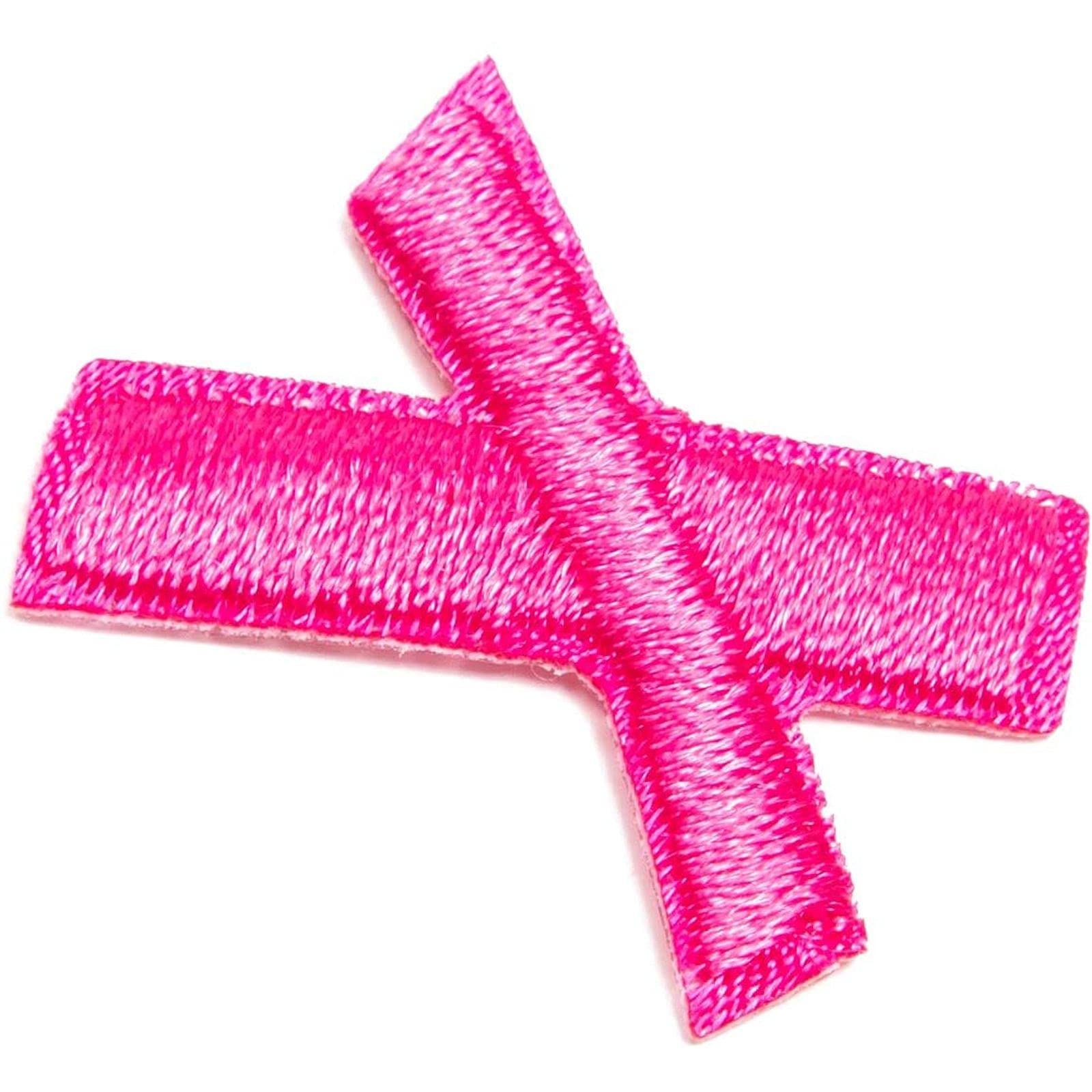 Bright Creations 1 Inch Hot Pink Alphabet Iron-On Patches - 78 Pieces for DIY Crafts, Sewing, Clothing & Backpack Customization - Perfect for Kids' Projects, Denim Jackets & Personalized Gifts
