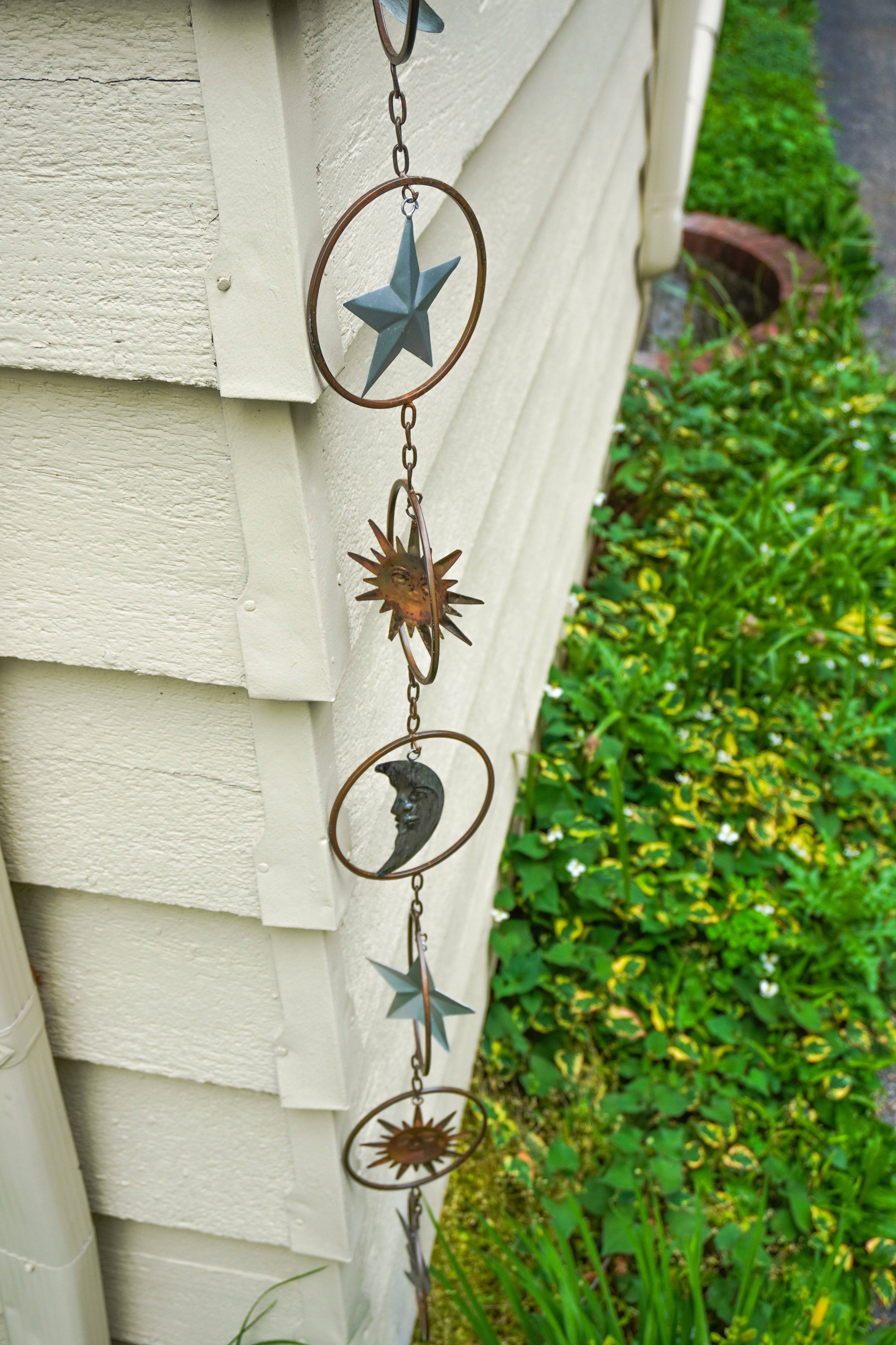 Celestial Ornament - Elegant Handmade Star & Moon Decor for Home, Bedroom, Nursery & Wedding - Perfect for Wall Hanging, Christmas Tree, Gift & Boho Decorations