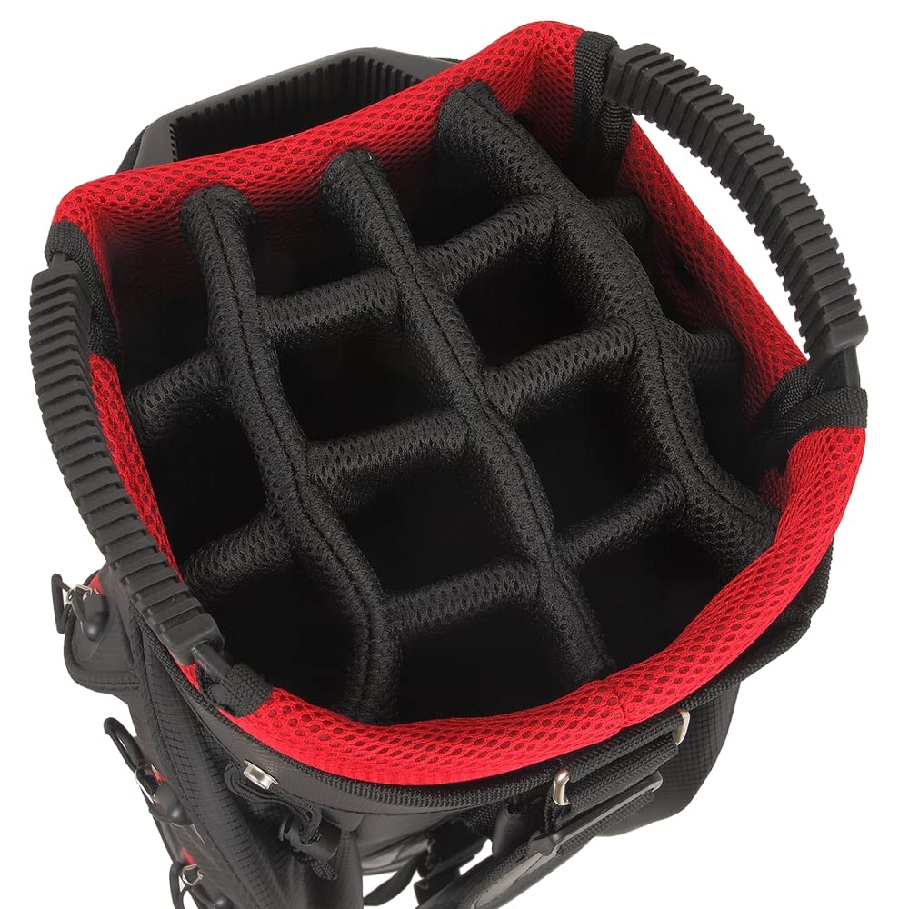 Ram Golf防水推车包 - 14路球杆分隔器，适用于雨天高尔夫球场的专业装备