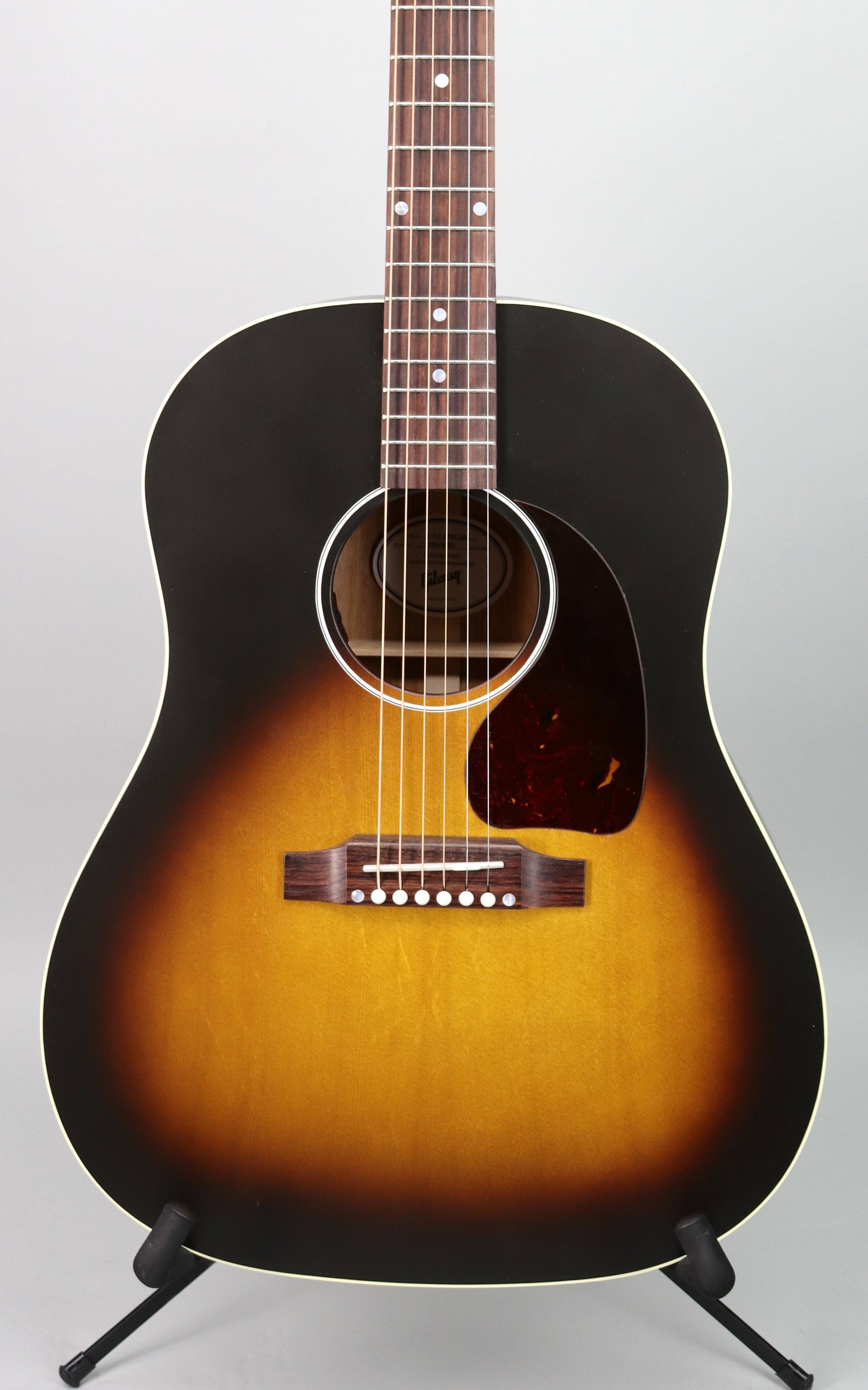 Gibson J-45 Special Satin Vintage Sunburst Acoustic Guitar - Premium Solid Wood Construction for Professional Musicians & Collectors | Perfect for Stage Performances, Studio Recording & Home Practice