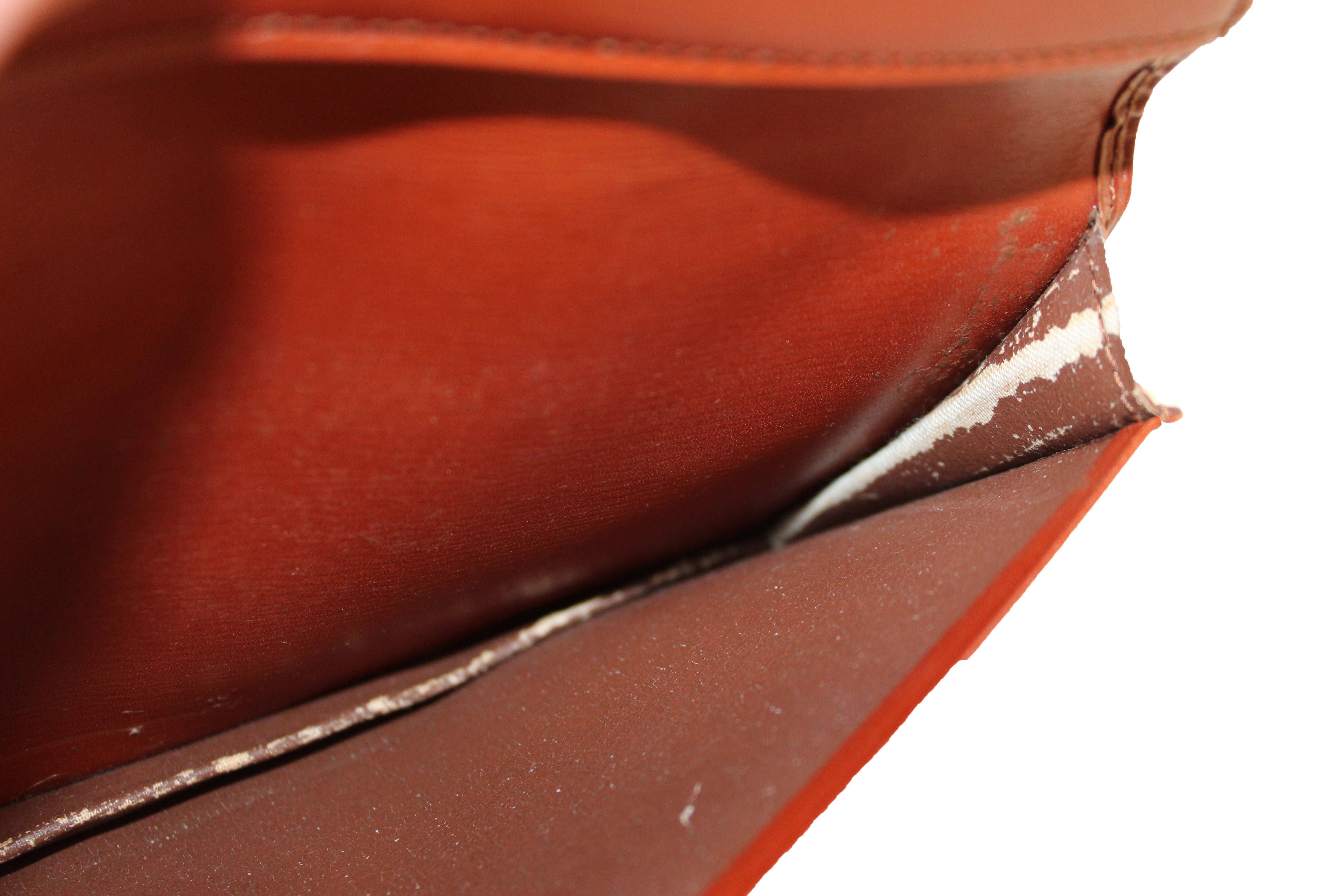Authentic Louis Vuitton Epi Leather Brazza Wallet for Men - Luxury Brown Leather Bifold Wallet with Multiple Card Slots - Perfect for Business, Travel & Everyday Use