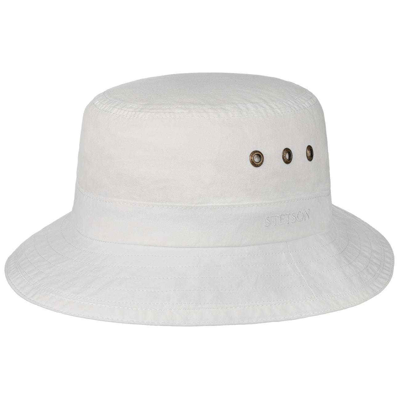 Stylish Stetson Reston Bucket Hat for Men & Women - UV Protection Summer Outdoor Hat for Beach, Hiking, and Travel