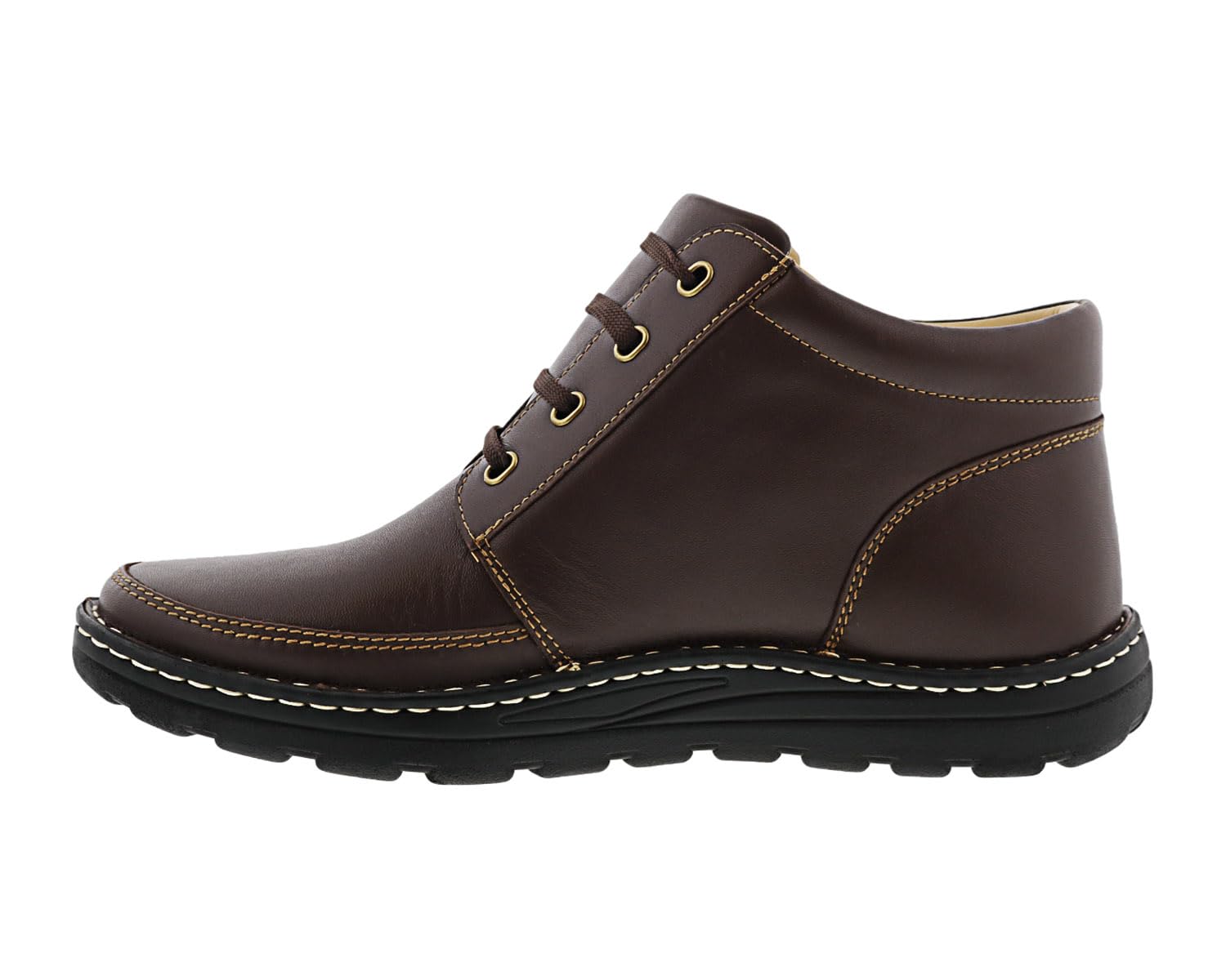 Drew Men's Trevino Boot - Waterproof Leather Work Boots for Men, Comfortable Slip Resistant Safety Shoes for Construction, Hiking & Outdoor Work