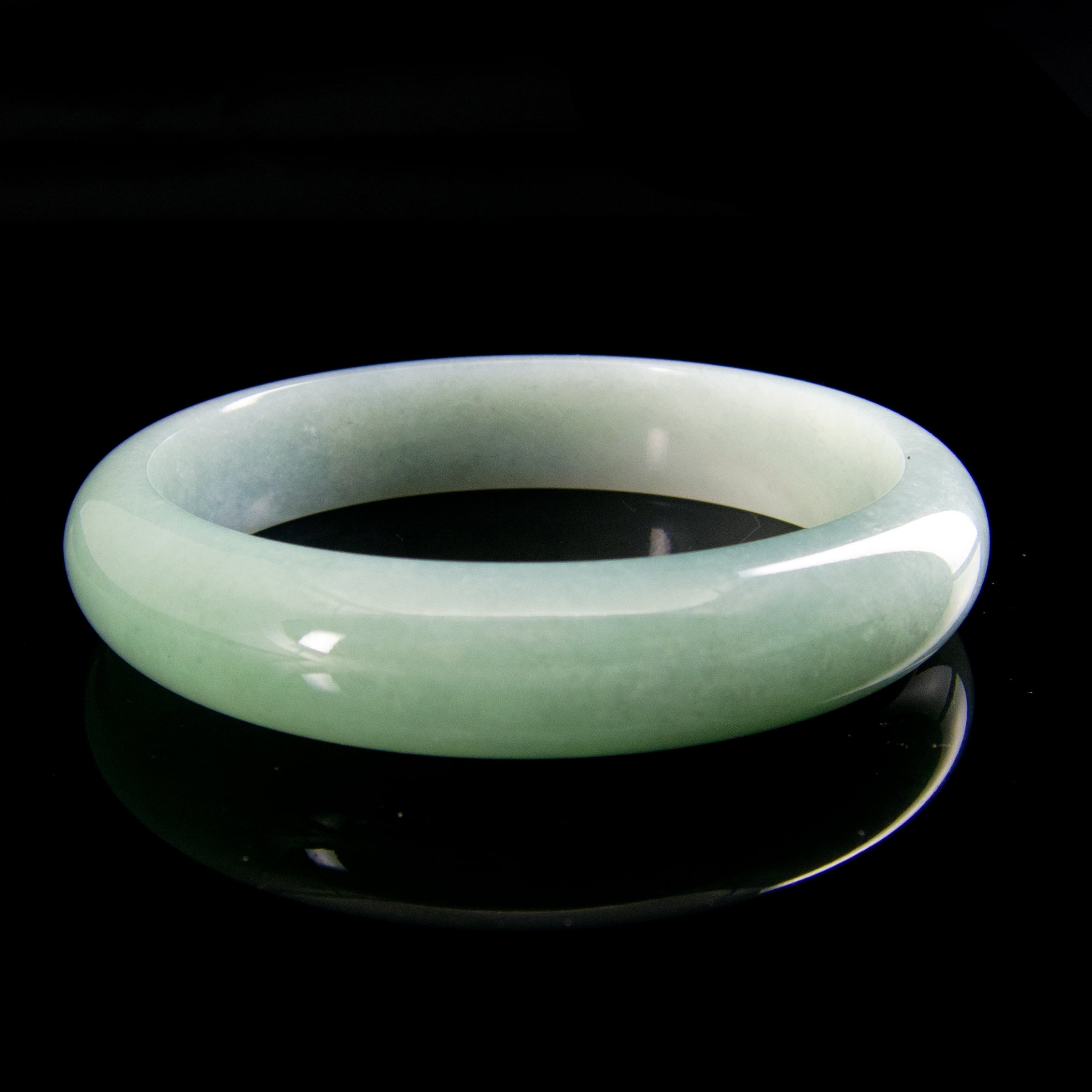 Exquisite Jade Bangle Bracelet - Authentic Green Jade Stone Handmade Jewelry for Women | Perfect for Weddings, Gifts & Special Occasions