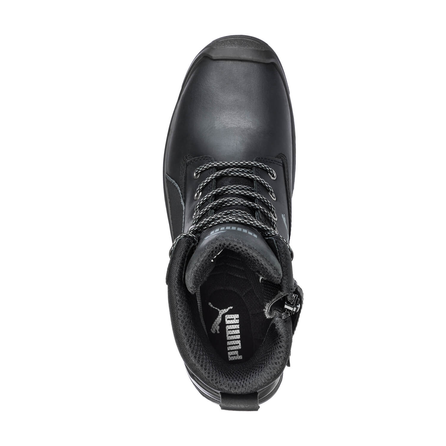 Conquest CTX Men's Waterproof Composite Toe Work Boots - Black - Durable Safety Shoes for Construction, Warehouse & Outdoor Work