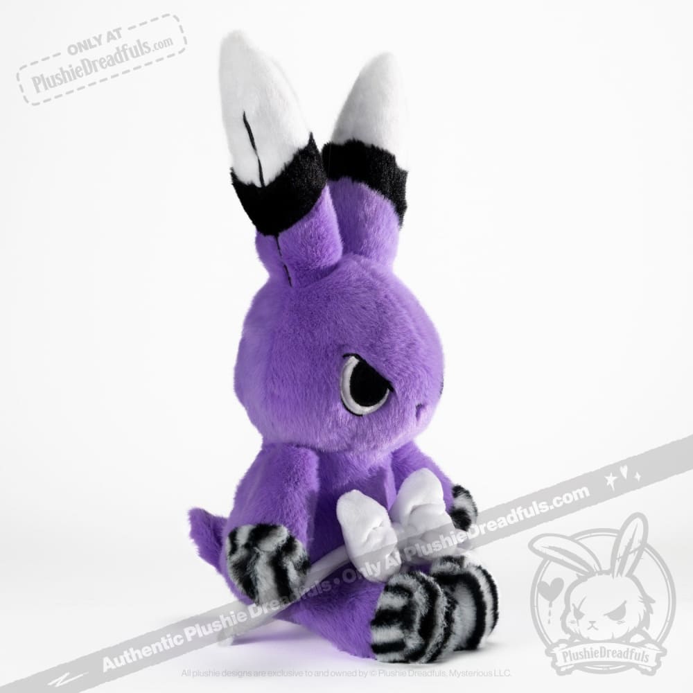 Plushie Dreadfuls Hyperthyroidism Awareness Rabbit Stuffed Animal - Soft Cuddly Toy for Medical Education & Emotional Support