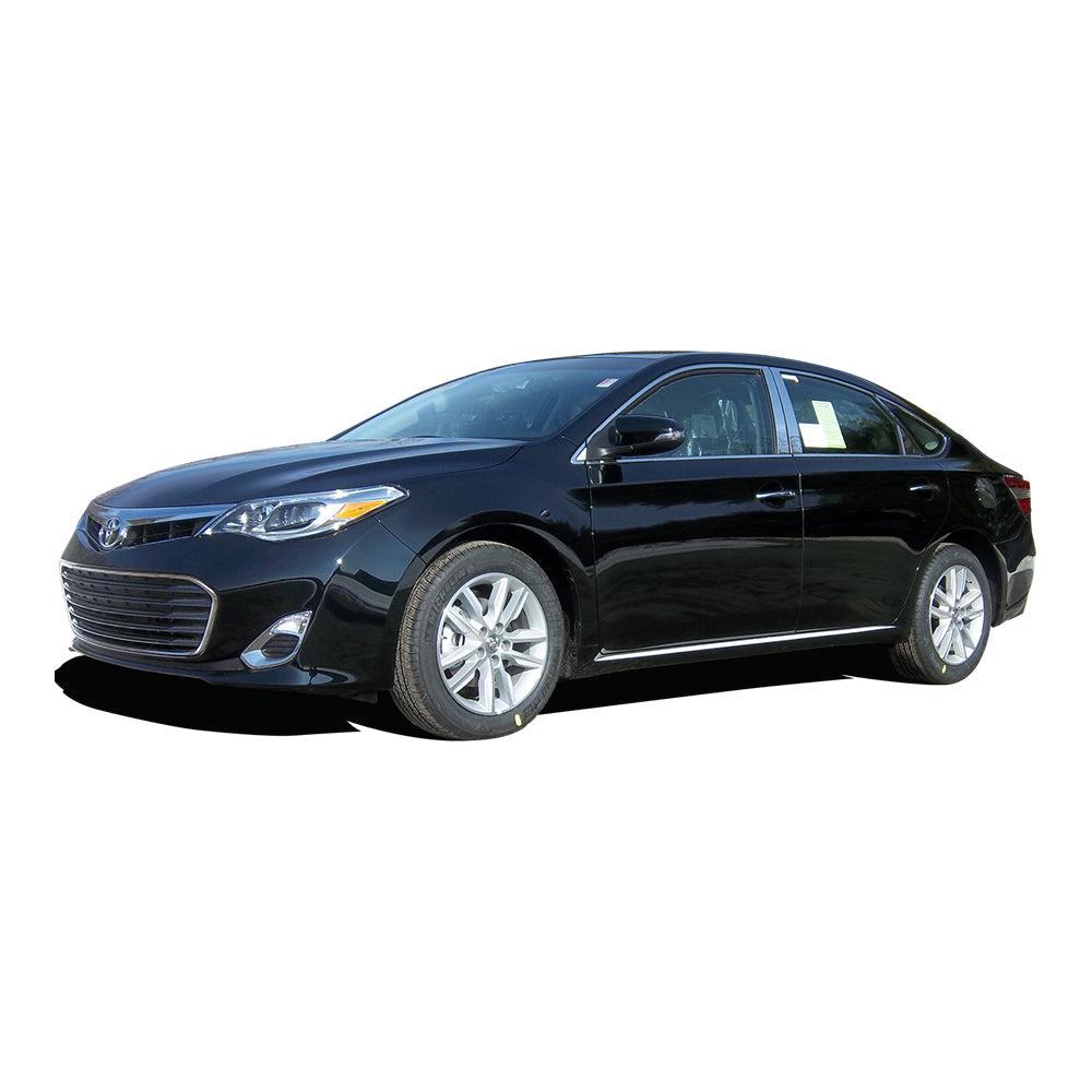 10pcs Stainless Steel Pillar Post Trim for 2013-2018 Toyota Avalon - Car Exterior Accessories for Enhanced Style & Protection