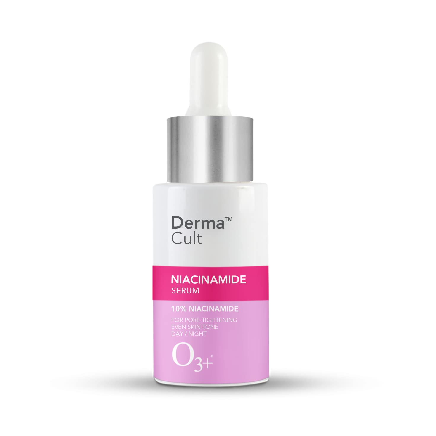 O3+ Derma Cult 10% Niacinamide Face Serum for Acne Scars & Blemish Treatment | Oil Balancing Zinc & Herbs Formula for Oily & Acne-Prone Skin | Skin Clarifying Anti-Acne Serum (30ml) | Perfect for Daily Skincare Routine & Post-Breakout Recovery